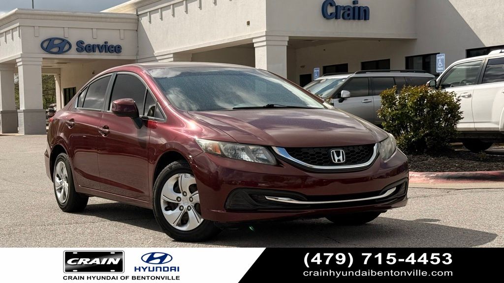 2013 Honda Civic LX Sedan Front-Wheel Drive 5-Speed Automatic