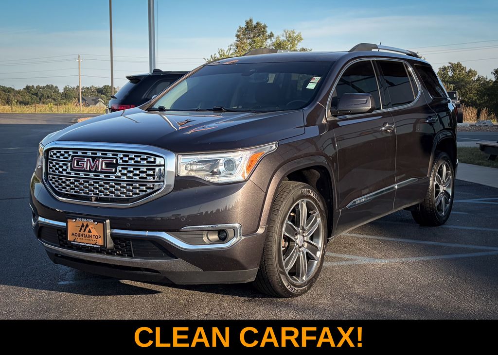 Gray (Iridium Metallic) 2019 GMC Acadia SUV / Crossover Four-Wheel Drive 6-Speed Automatic