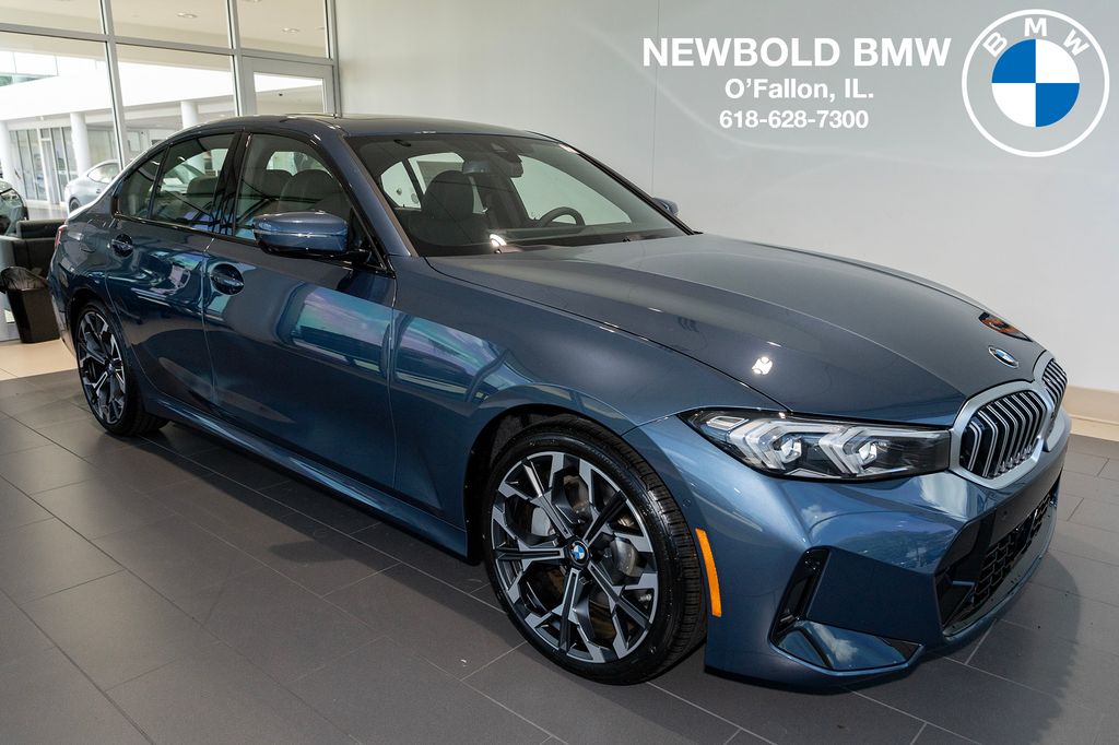 Blue Metallic 2026 BMW 3 Series Sedan All-Wheel Drive 8-Speed Automatic
