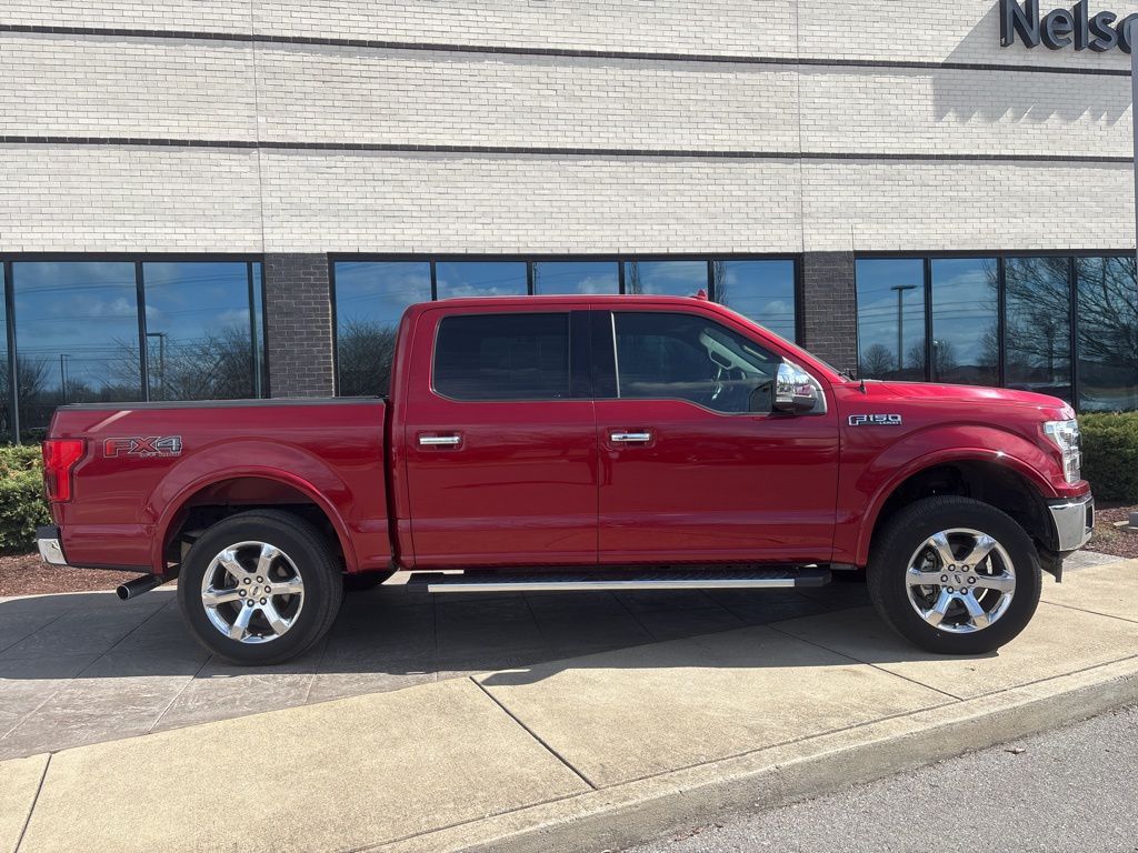 Used 2018 Red Ford Lariat image 3