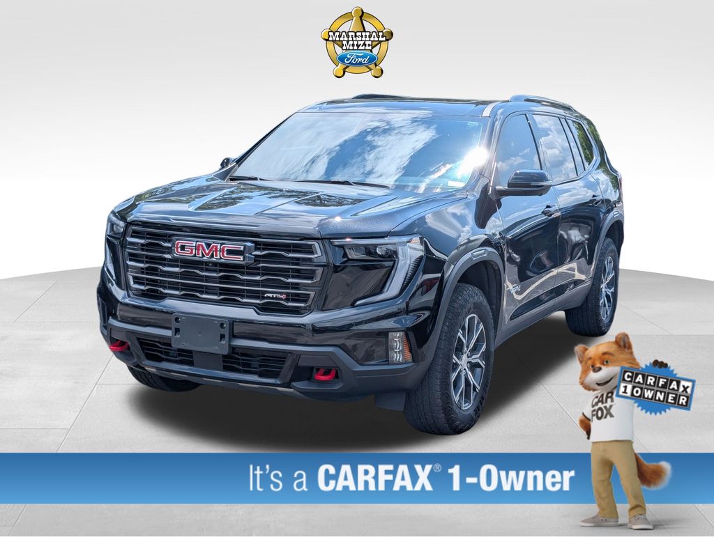 Black (Ebony Twilight Metallic) 2024 GMC Acadia SUV / Crossover Four-Wheel Drive 8-Speed Automatic