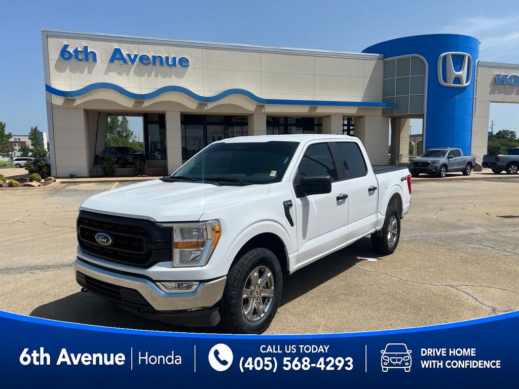 Oxford White 2022 Ford F-150 Pickup Truck Four-Wheel Drive Automatic