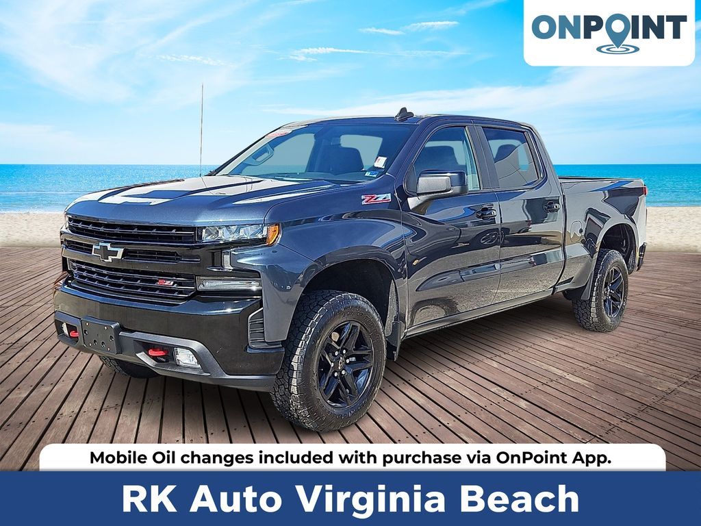 Shadow Gray Metallic 2020 Chevrolet Silverado 1500 Pickup Truck Four-Wheel Drive Automatic