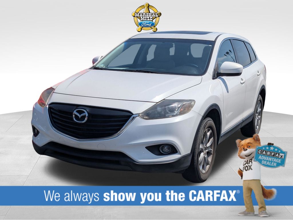 Crystal White Pearl Mica 2014 Mazda CX-9 SUV / Crossover Front-Wheel Drive 6-Speed Automatic