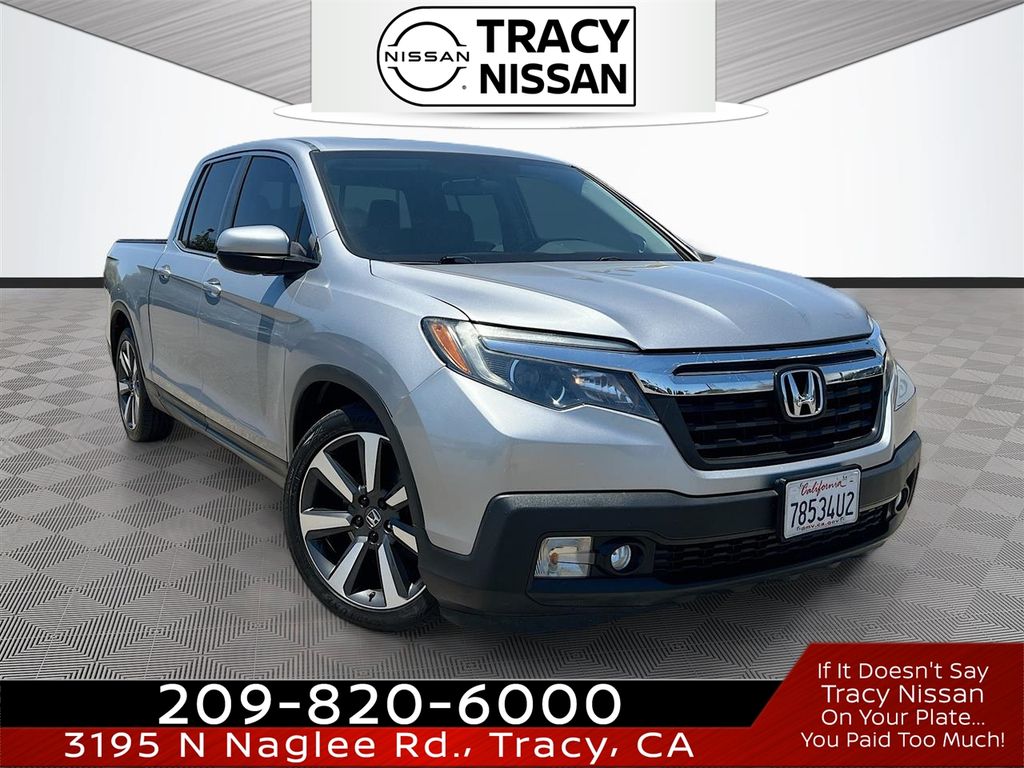 Lunar Silver Metallic 2019 Honda Ridgeline Pickup Truck Front-Wheel Drive 6-Speed Automatic