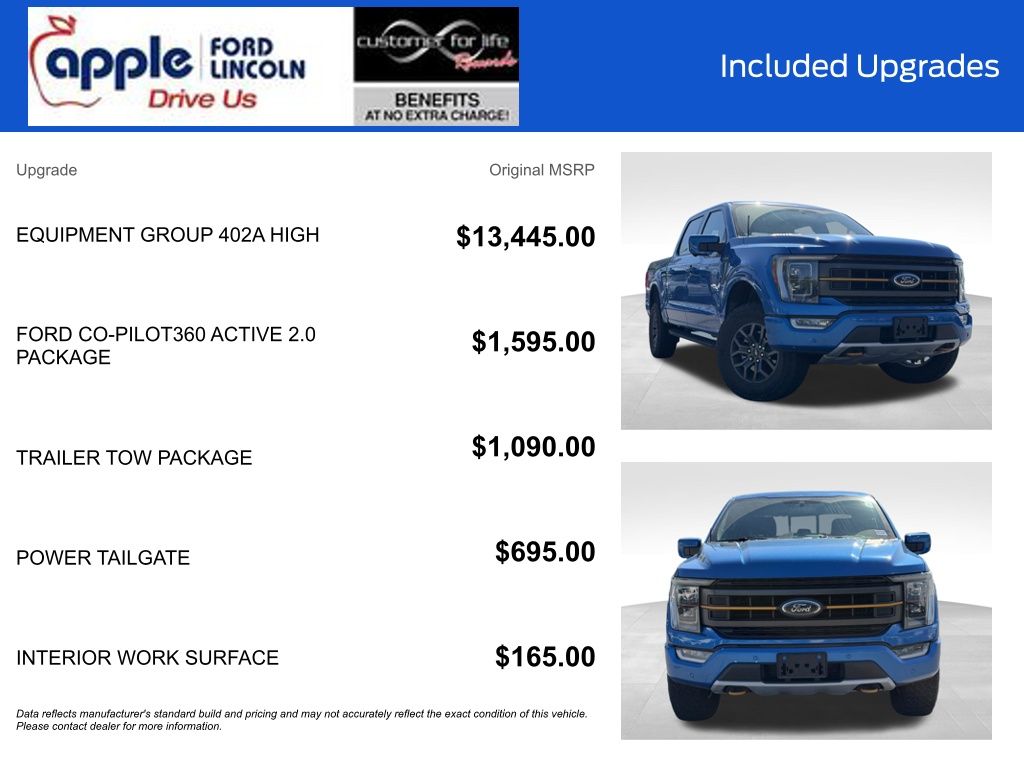 2021 Ford F-150 Tremor