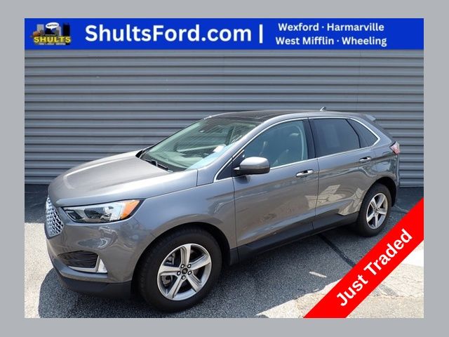 Gray Metallic 2023 Ford Edge SUV / Crossover All-Wheel Drive 8-Speed Automatic