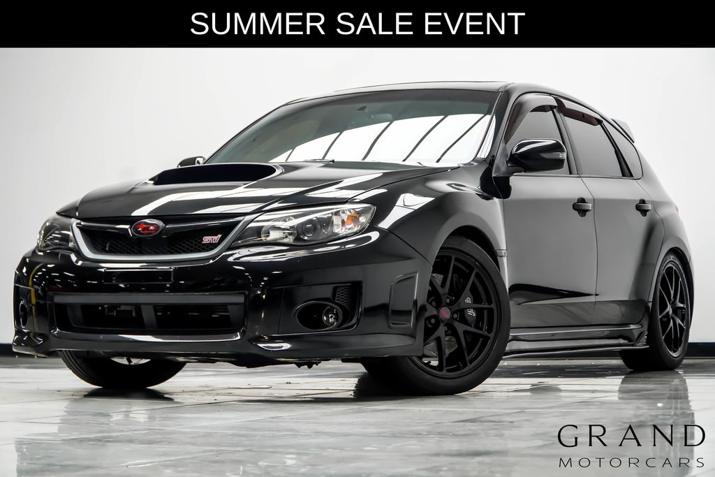 Crystal Black Silica 2013 Subaru Impreza WRX STI Hatchback All-Wheel Drive 6-Speed Manual