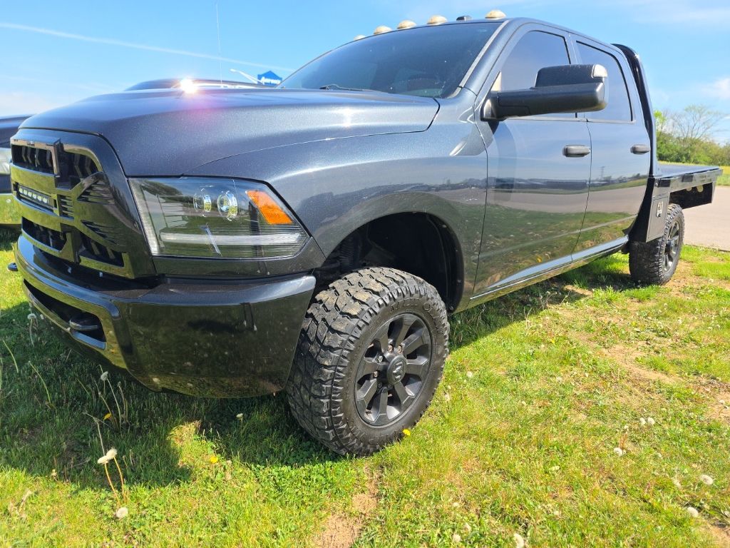 Gray (Maximum Steel Metallic Clearcoat) 2014 RAM 2500 Tradesman Crew Cab 4WD Pickup Truck Four-Wheel Drive 6-Speed Automatic
