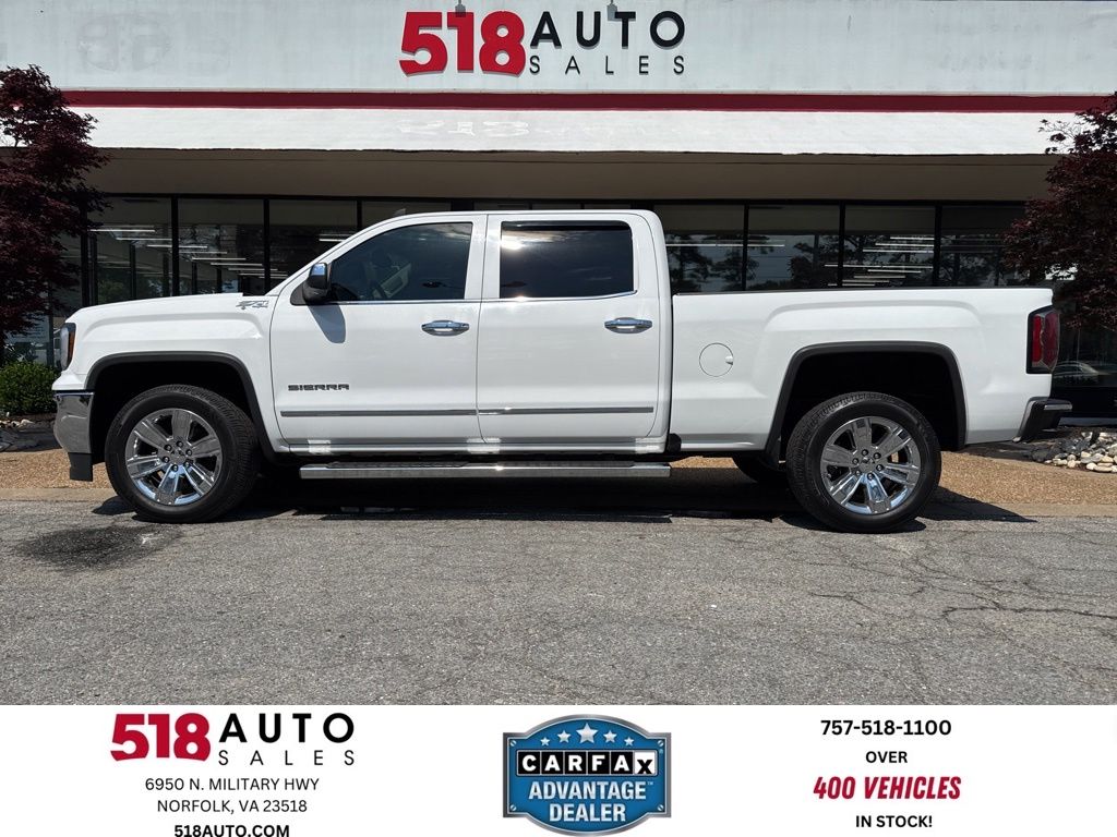  2017 GMC Sierra 1500 SLT Crew Cab 4WD   