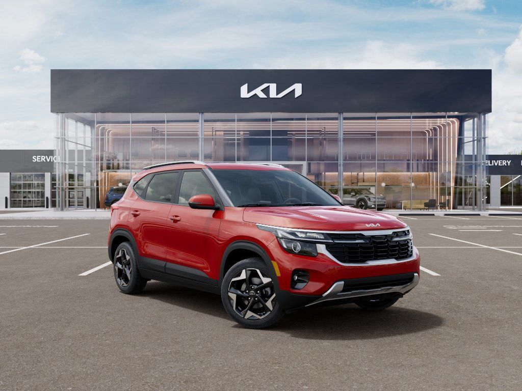 Mars Orange 2026 Kia Seltos SUV / Crossover Front-Wheel Drive Continuously Variable Transmission