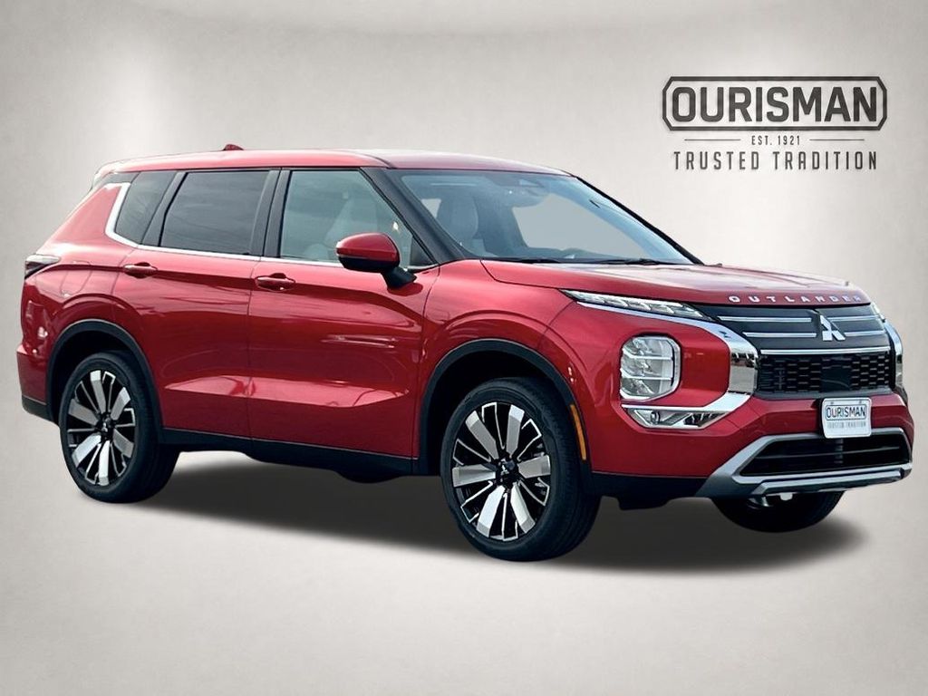 Red Diamond 2026 Mitsubishi Outlander SUV / Crossover Front-Wheel Drive Continuously Variable Transmission