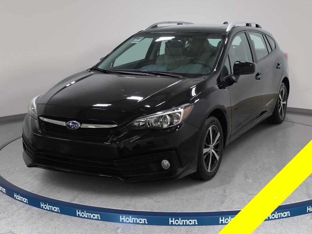 Crystal Black Silica 2021 Subaru Impreza Wagon All-Wheel Drive Continuously Variable Transmission