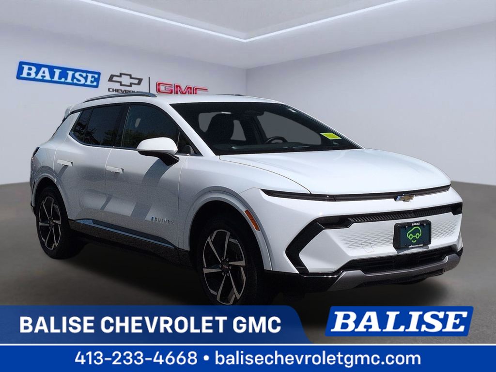 Summit White 2025 Chevrolet Equinox EV SUV / Crossover All-Wheel Drive 1-Speed Automatic