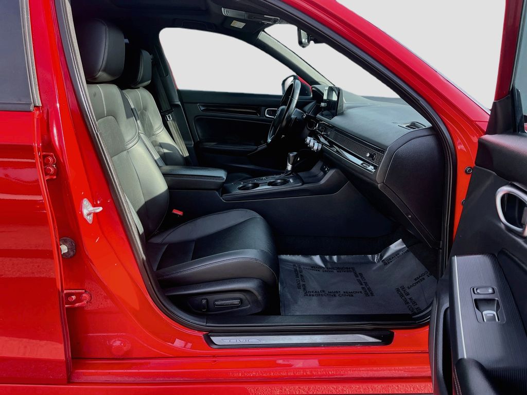 2022 Honda Civic Sport Touring Red at Don McGill Toyota