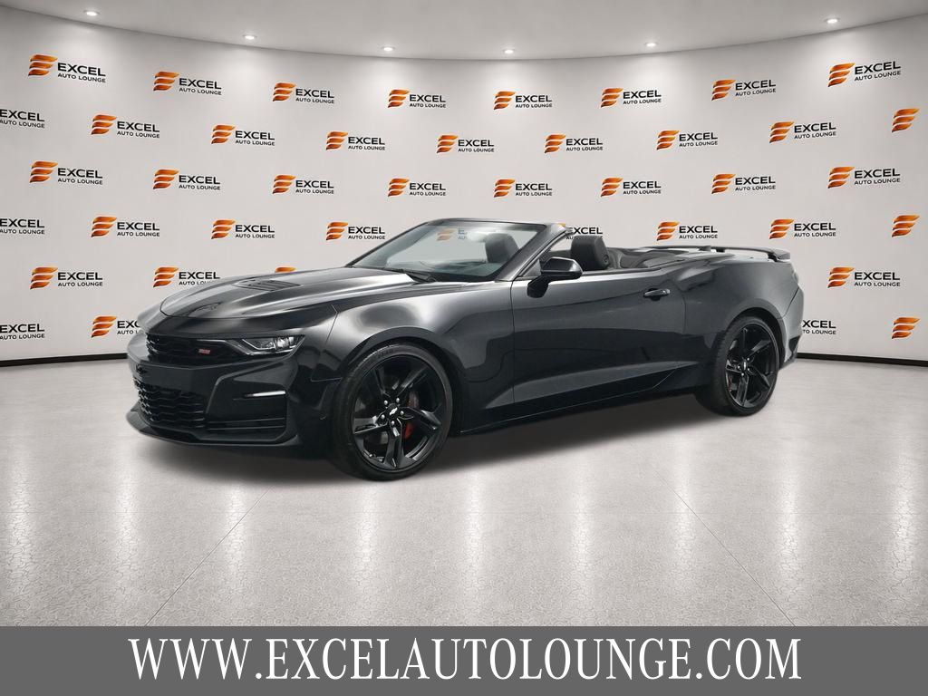 Black 2019 Chevrolet Camaro Convertible Rear-Wheel Drive Automatic