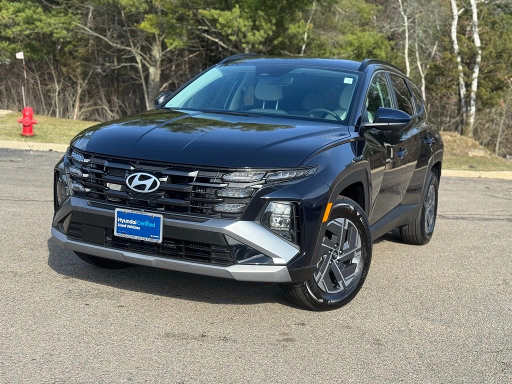 Deep Sea 2025 Hyundai Tucson Hybrid Blue AWD SUV / Crossover All-Wheel Drive 6-Speed Automatic