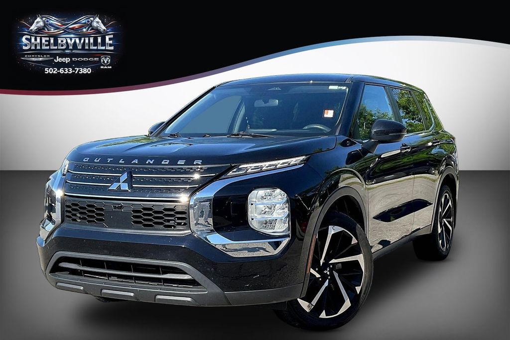 Black Diamond 2022 Mitsubishi Outlander ES S-AWC SUV / Crossover All-Wheel Drive Continuously Variable Transmission