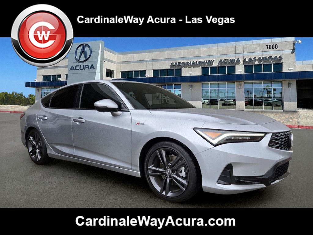 Lunar Silver Metallic 2025 Acura Integra Sedan Front-Wheel Drive Continuously Variable Transmission