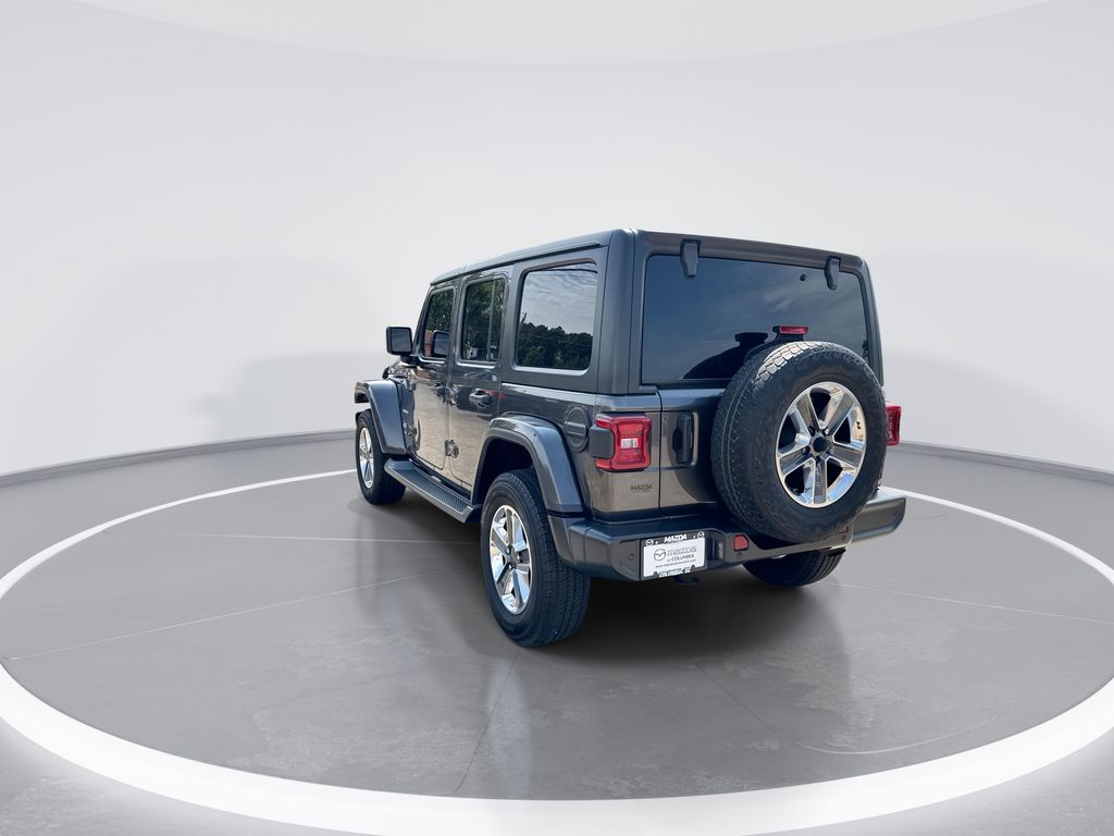 2020 Jeep Wrangler Unlimited Sahara Gray at Bob Mills Chevrolet