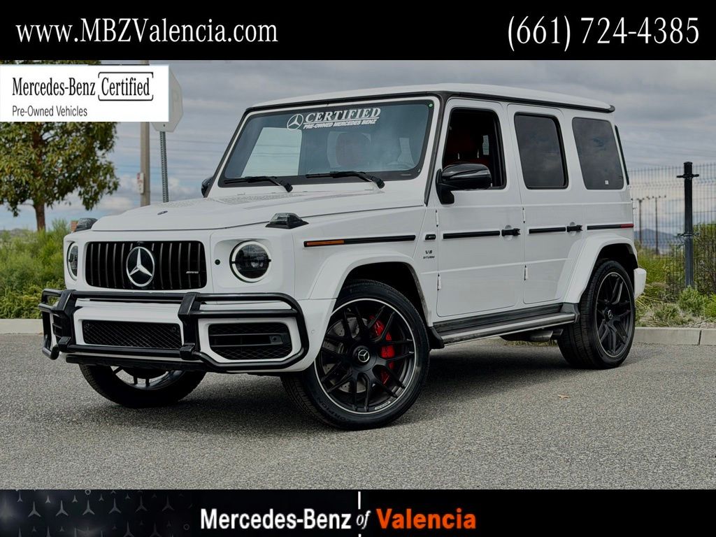 MANUFAKTUR Moonlight White Metallic 2023 Mercedes-Benz G-Class SUV / Crossover All-Wheel Drive 9-Speed Automatic