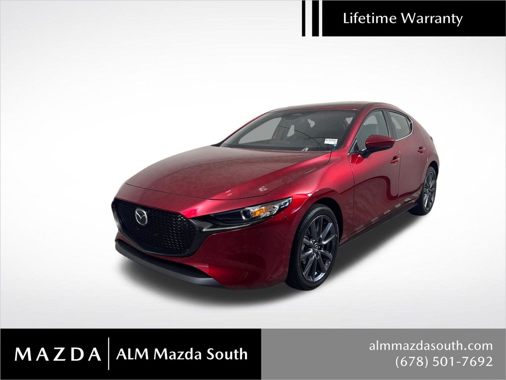 Soul Red Crystal Metallic 2026 Mazda MAZDA3 Hatchback Front-Wheel Drive 6-Speed Automatic