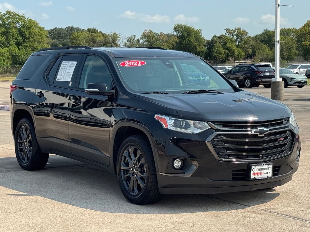 2021 Chevrolet Traverse RS Black at Emmons Autoplex