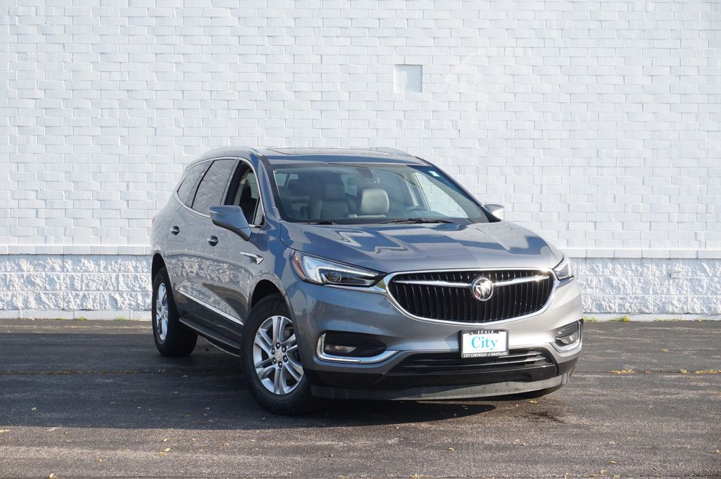 Satin Steel Gray Metallic 2020 Buick Enclave SUV / Crossover Four-Wheel Drive 9-Speed Automatic