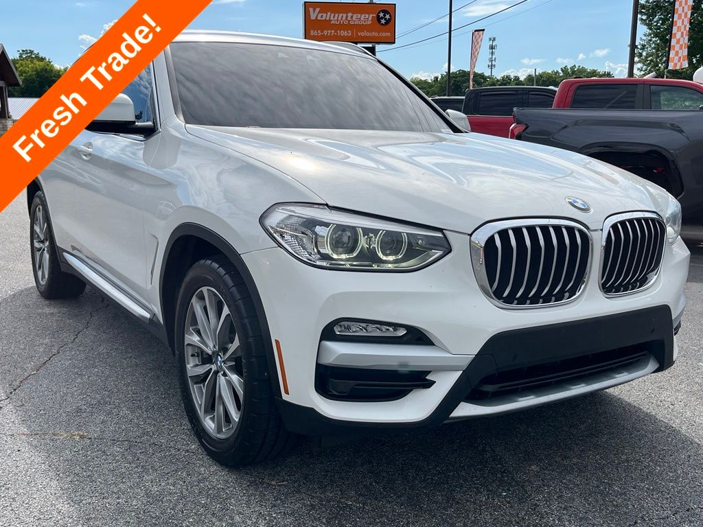 Alpine White 2019 BMW X3 SUV / Crossover Rear-Wheel Drive 8-Speed Automatic