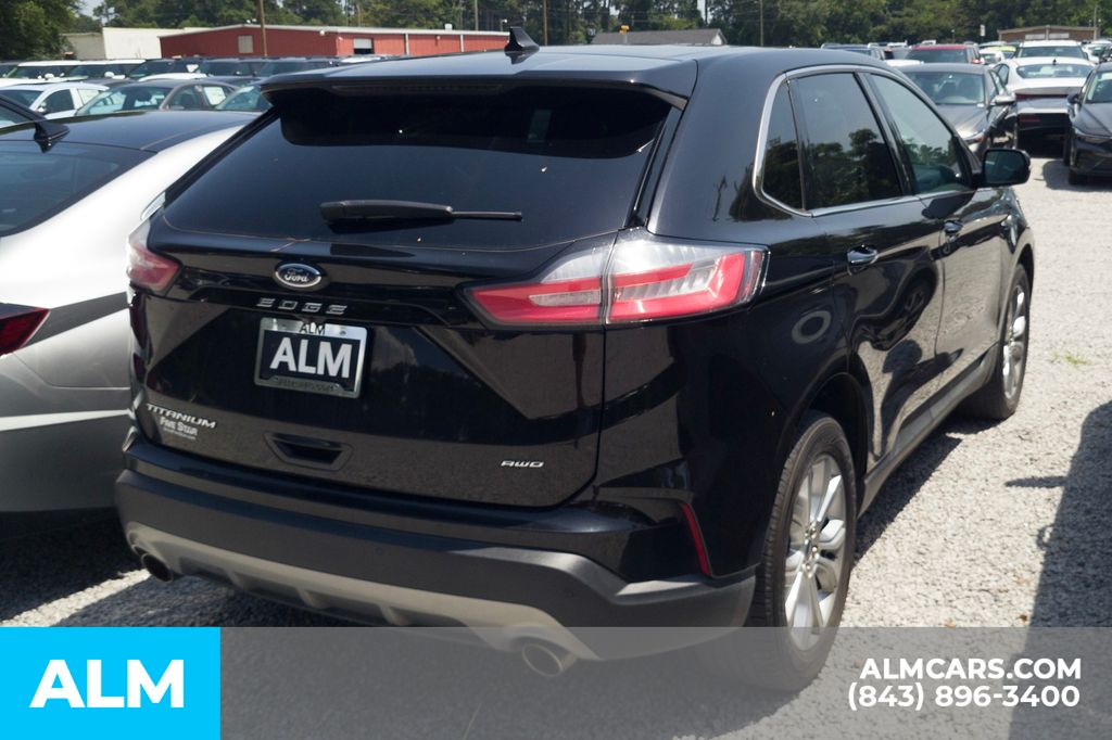 Used 2022 Black Ford Titanium image 23