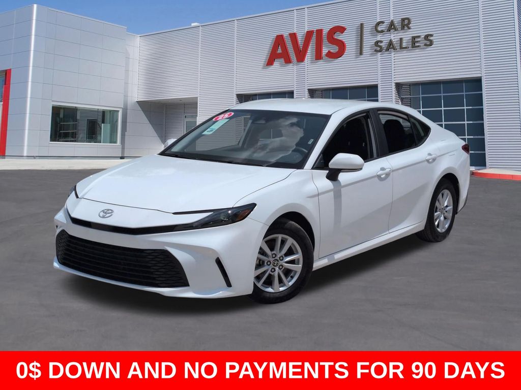 Ice 2025 Toyota Camry LE FWD Sedan Front-Wheel Drive Continuously Variable Transmission