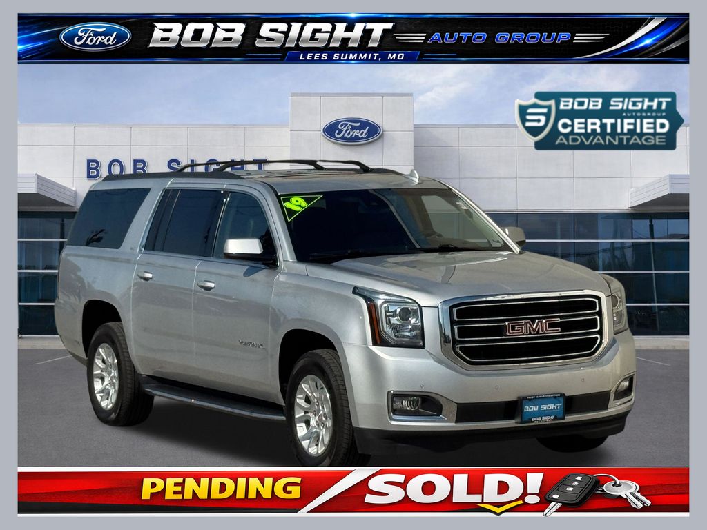 White Frost Tricoat 2019 GMC Yukon XL SUV / Crossover Four-Wheel Drive 6-Speed Automatic Overdrive