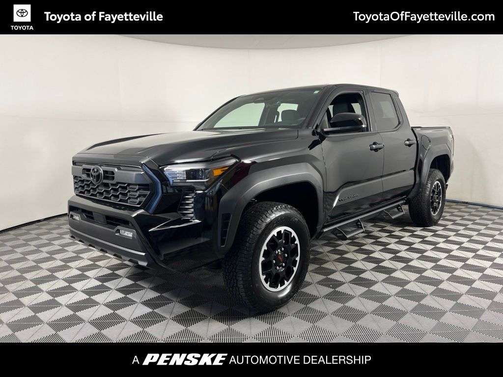 Black 2025 Toyota Tacoma Pickup Truck Four-Wheel Drive 8-Speed Automatic