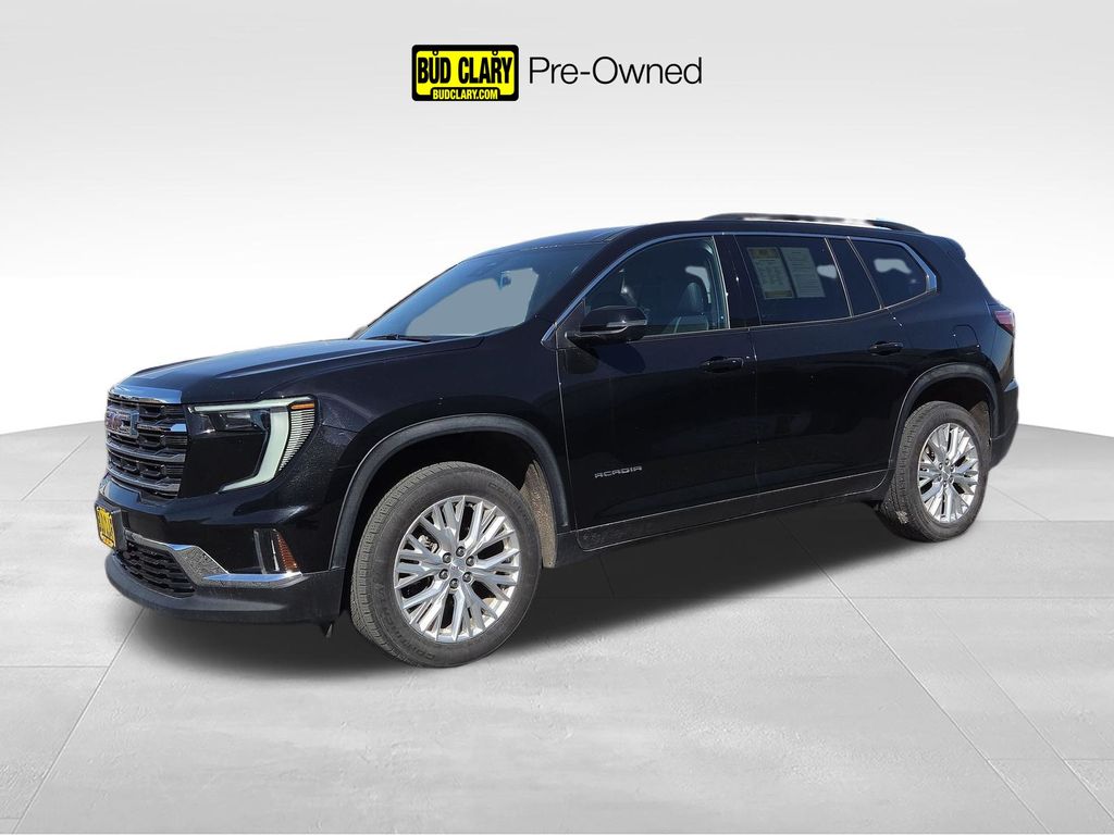 Black (Ebony Twilight Metallic) 2024 GMC Acadia Elevation AWD SUV / Crossover Four-Wheel Drive 8-Speed Automatic