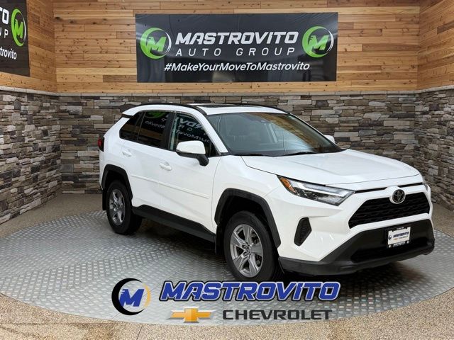 White 2022 Toyota RAV4 SUV / Crossover All-Wheel Drive 8-Speed Automatic