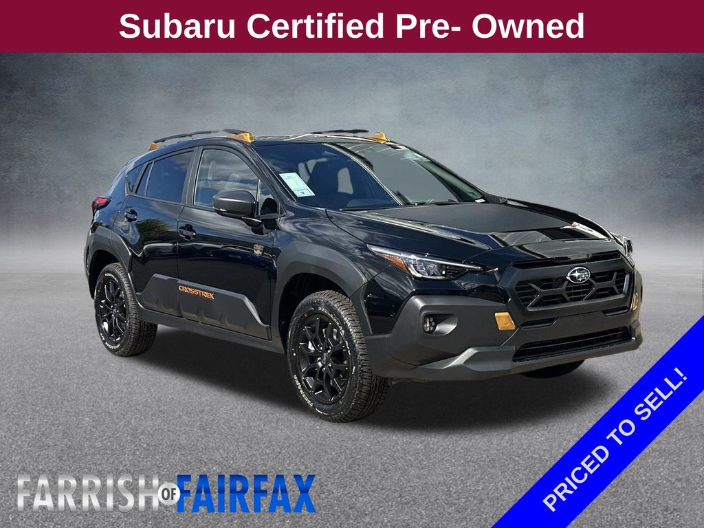 Crystal Black Silica 2026 Subaru Crosstrek Wilderness AWD SUV / Crossover All-Wheel Drive Continuously Variable Transmission
