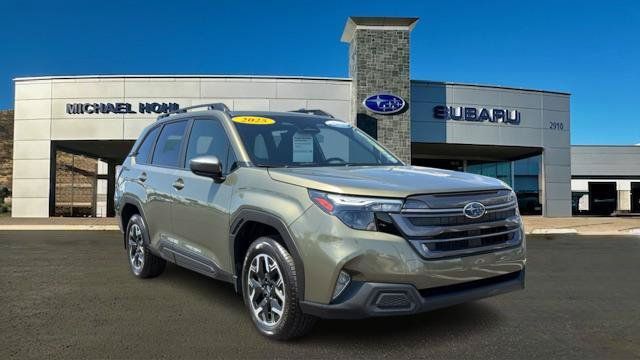 Autumn Green Metallic 2025 Subaru Forester SUV / Crossover All-Wheel Drive Continuously Variable Transmission