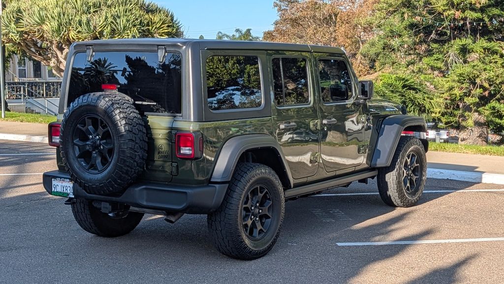 Used 2022 Jeep Wrangler Unlimited Willys 4D Sport Utility