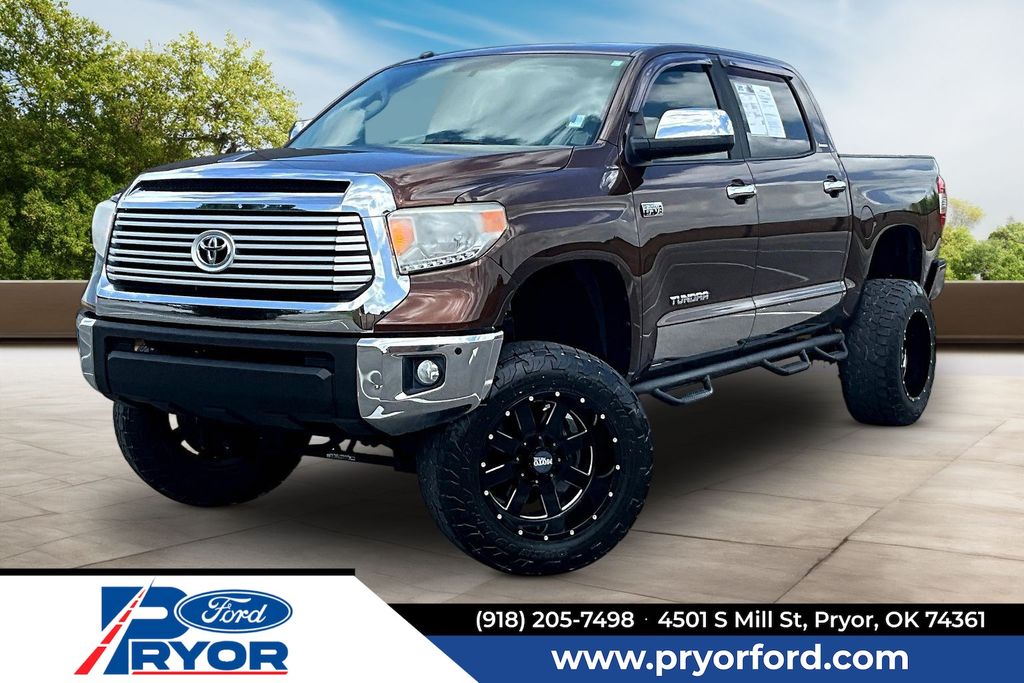 Sunset Bronze 2016 Toyota Tundra Pickup Truck 4X2 6-Speed Automatic Overdrive