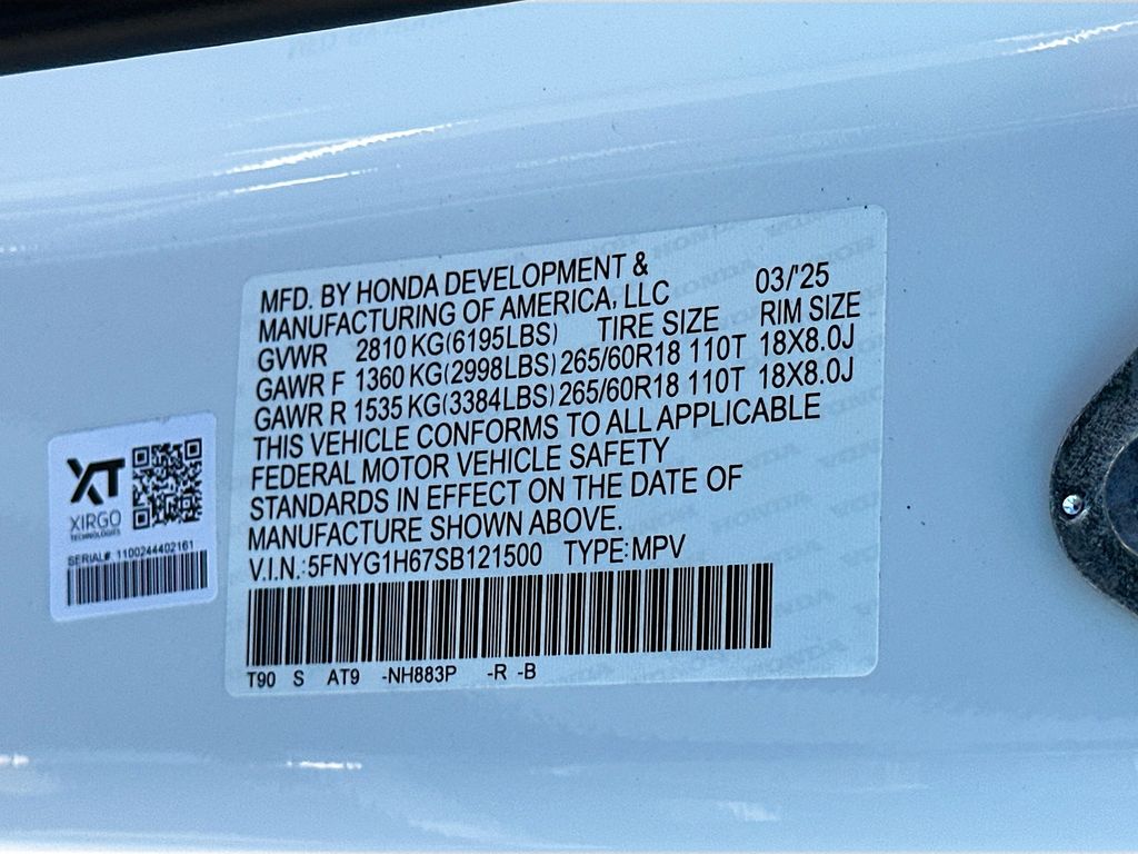 2025 Honda Pilot TrailSport 23