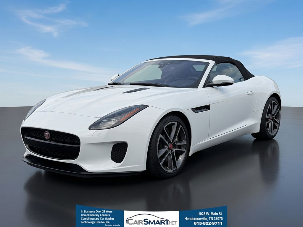 Fuji White 2020 Jaguar F-TYPE Convertible Rear-Wheel Drive 8-Speed Automatic