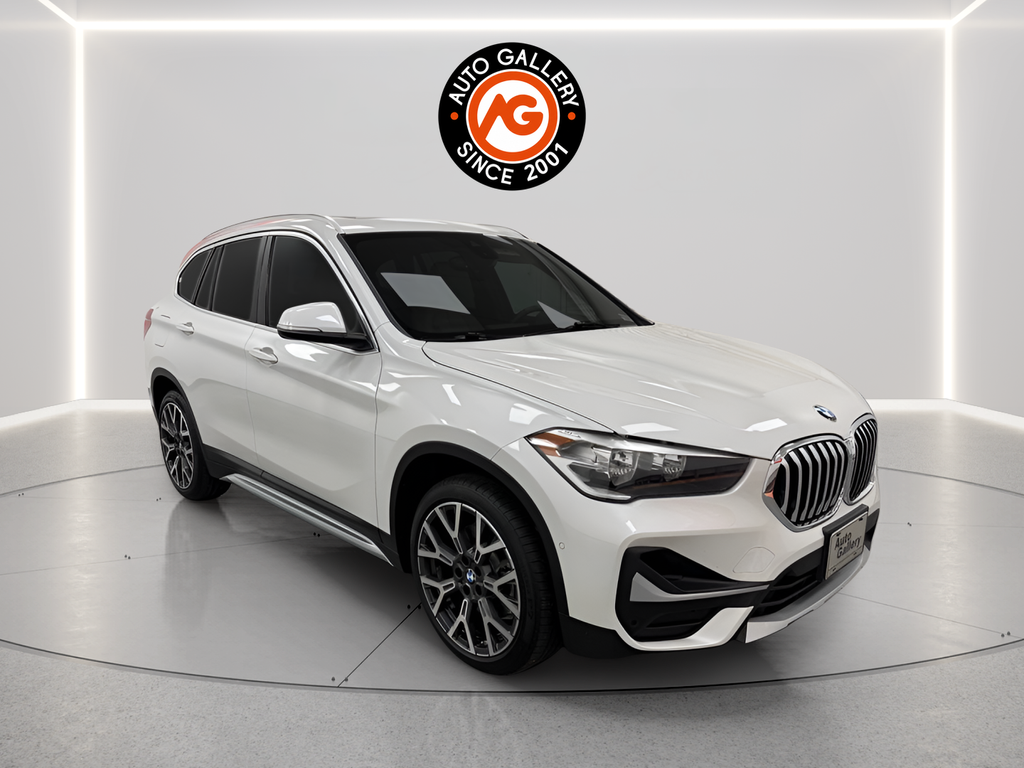 Mineral White Metallic 2021 BMW X1 SUV / Crossover Front-Wheel Drive 8-Speed Automatic