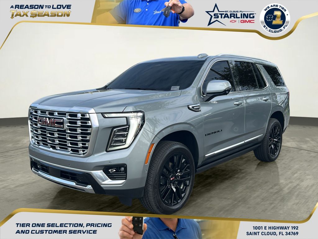 Sterling Metallic 2026 GMC Yukon Denali 4WD SUV / Crossover Four-Wheel Drive