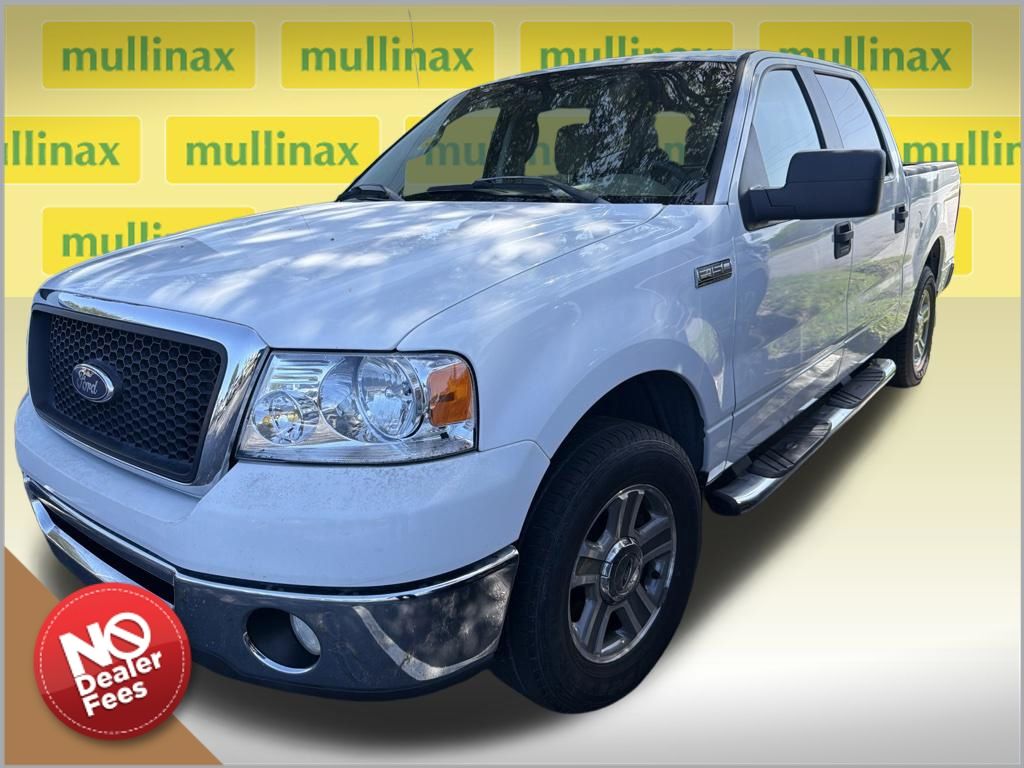Oxford White Clearcoat 2007 Ford F-150 Pickup Truck Rear-Wheel Drive 4-Speed Automatic Overdrive