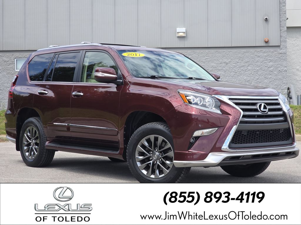 Red (Claret Mica) 2017 Lexus GX SUV / Crossover All-Wheel Drive 6-Speed Automatic