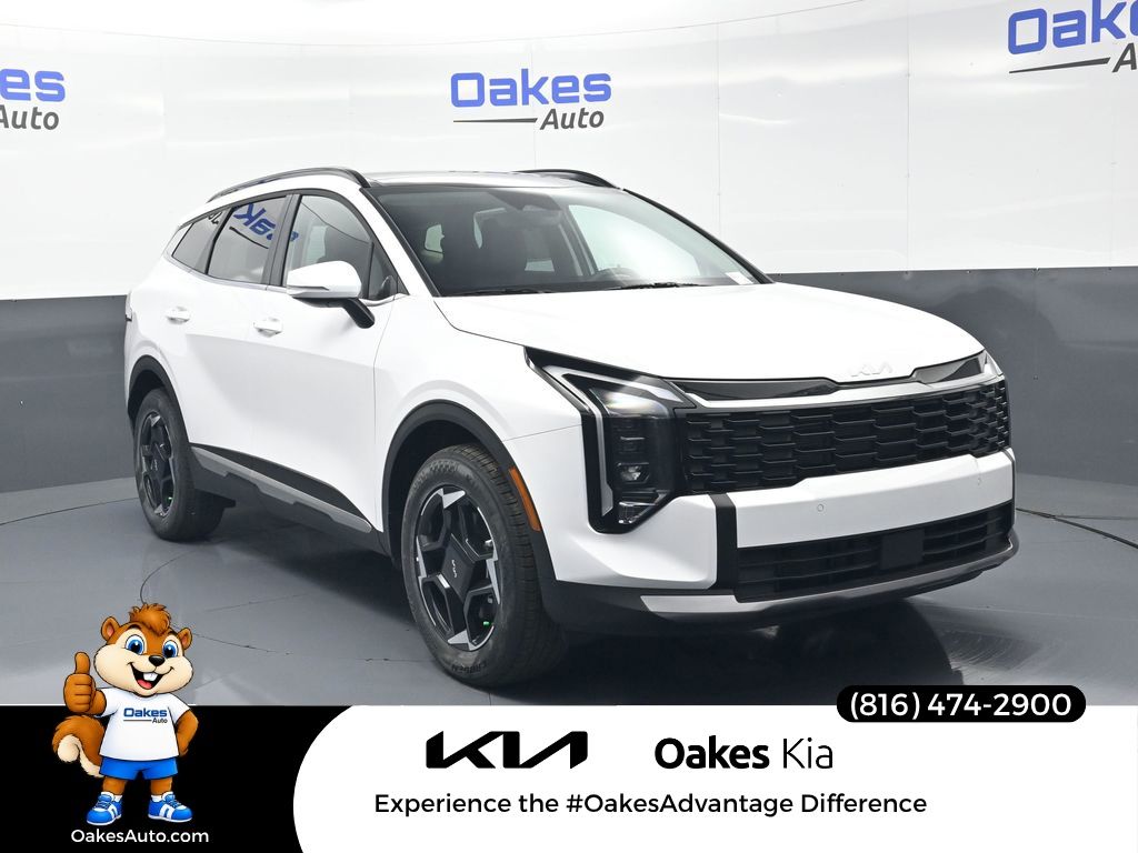 Glacial White Pearl 2026 Kia Sportage SUV / Crossover All-Wheel Drive 8-Speed Automatic