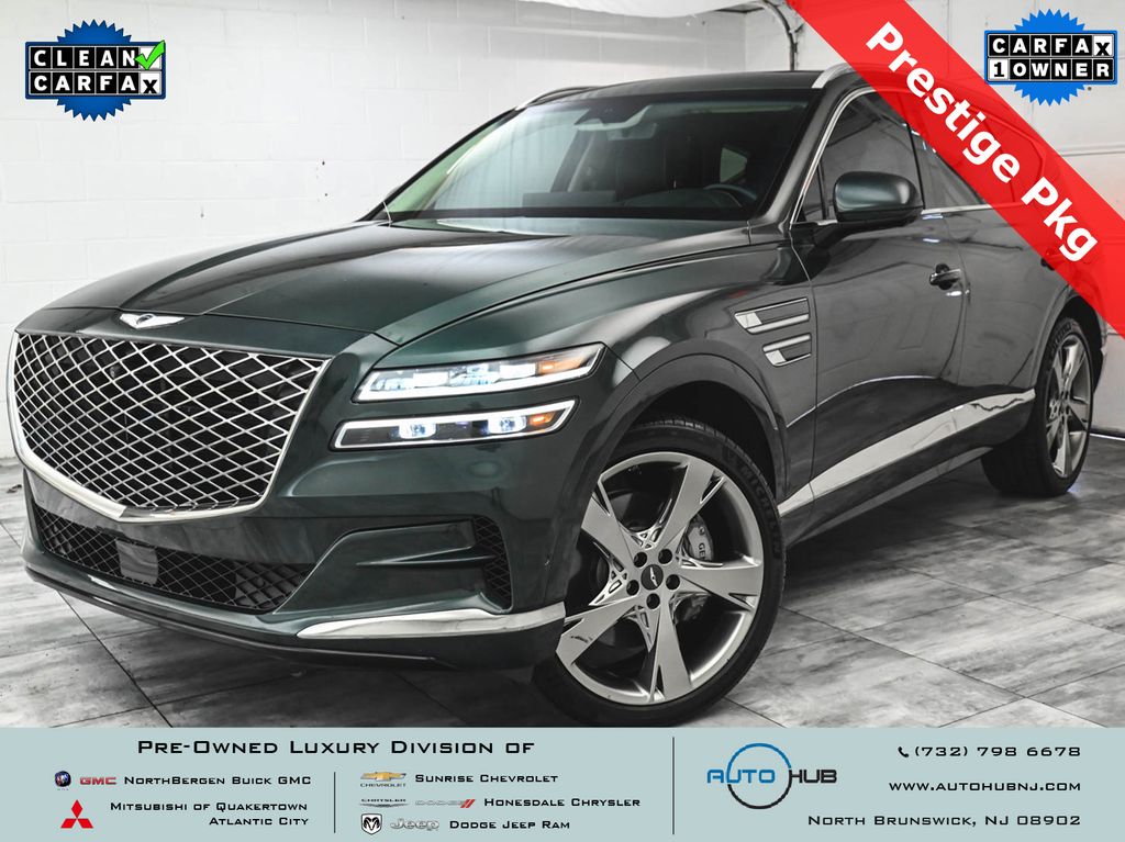 Cardiff Green 2024 Genesis GV80 SUV / Crossover  8-Speed Automatic