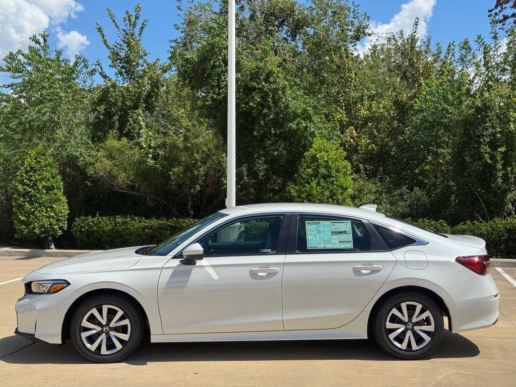 2026 Honda Civic LX White at Community Honda