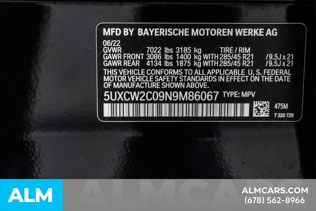 Used 2022 Black BMW xDrive40i image 66