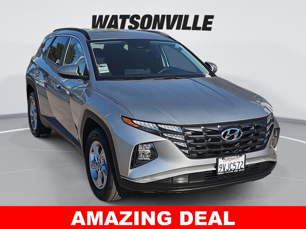 Shimmering Silver 2024 Hyundai Tucson SEL Fleet AWD SUV / Crossover All-Wheel Drive 8-Speed Automatic